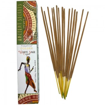 Golden Ancient Series Copal and White Sage Smilkalai Vijayshree